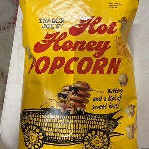 Trader Joe's Hot Honey Popcorn - Yellow